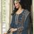 Aqua Blue Colour Heavy Embroidery Work Sharara Dress For Eid