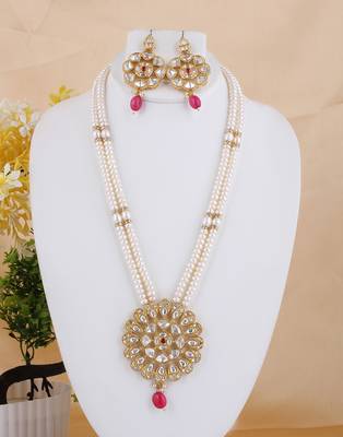 Real Natural Hyderabadi pearls Set 1