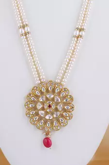 Real Natural Hyderabadi pearls Set