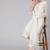 White Printed Viscose rayon Kurta Palazzo With Dupatta Set