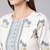 Grey Printed Cotton Kurta Trouser With Dupatta Set
