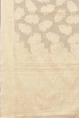  Latest Collection Lakhnavi cotton Silk Designer Indian wear Saree With Blouse 8