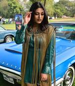 Metallic Cape - Gold