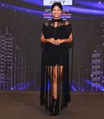 Metallic Cape  - Black