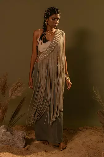 Golden Skirt Dress