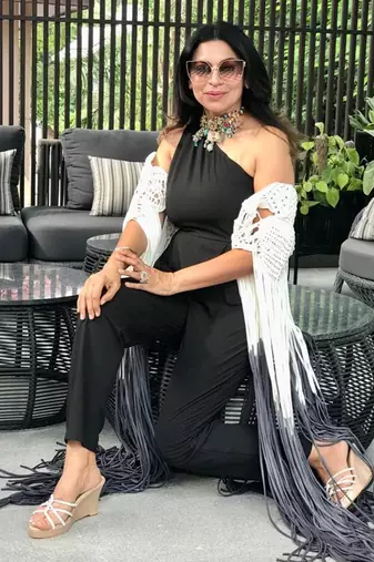 Shrug Ombre L - Black