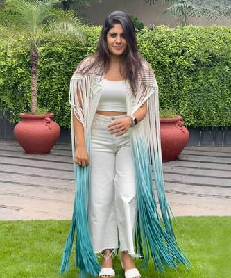 Shrug Ombre L - Blue 3
