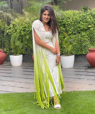 Shrug Ombre L - Green 2