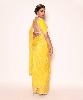 Yellow Saree 3