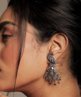 Mayurani Earring Designs Silver 2