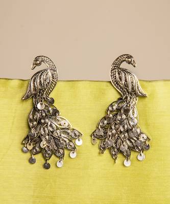 Mayurani Earring Designs Silver 4