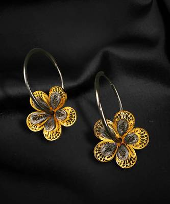 Florentina Silver Earrings Bali 2