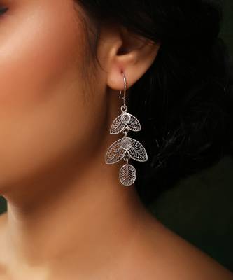 Tanisha Silver Earrings 1