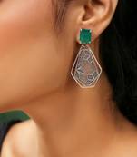 Zeeniya Filigree Silver Earrings