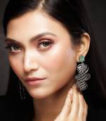 Moana Silver Earrings Handcrafted with Filigree Work