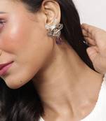 Orquidea Silver Earrings Studs