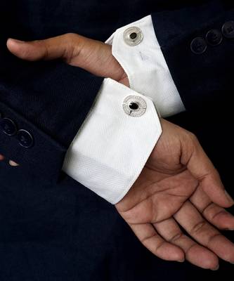 Amey Handcrafted Silver Cufflinks 2