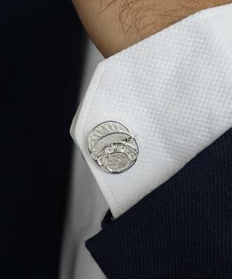 Kiyansh Imperial Silver Cufflinks 1