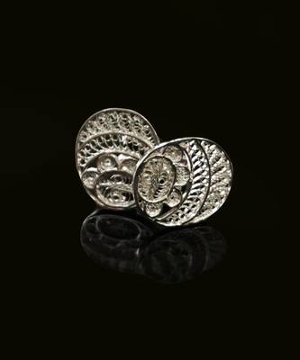 Kiyansh Imperial Silver Cufflinks 2