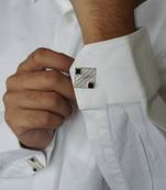 Shayan Silver Cufflinks