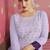 Light Purple Cotton Thread Work Festival Wear Salwar Kameez