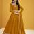 Mustard Georgette Long Length Trendy Salwar Suit