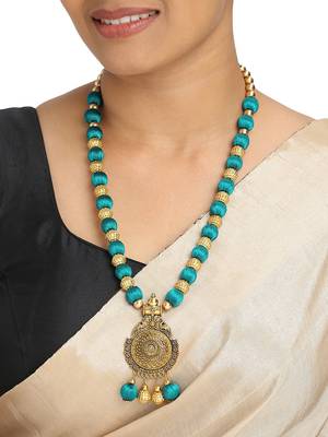 Green south-indian-jewellery 1