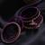 Purple bridal-jewellery