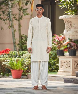 Vatsya - Chikankari Kurta Set 1