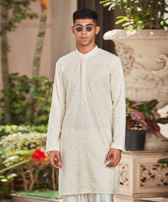 Vatsya - Chikankari Kurta Set 2