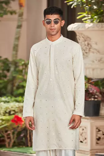Vatsya - Chikankari Kurta Set