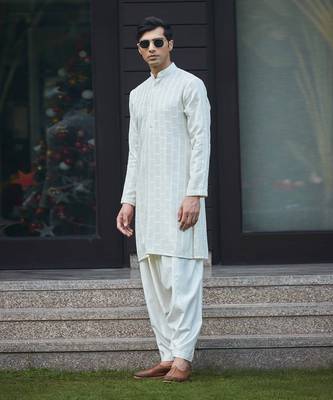 Tarusa - Chikankari Kurta Set 2