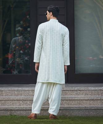 Tarusa - Chikankari Kurta Set 4