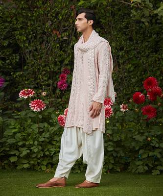 Sarva - Chikankari Kurta Set 3