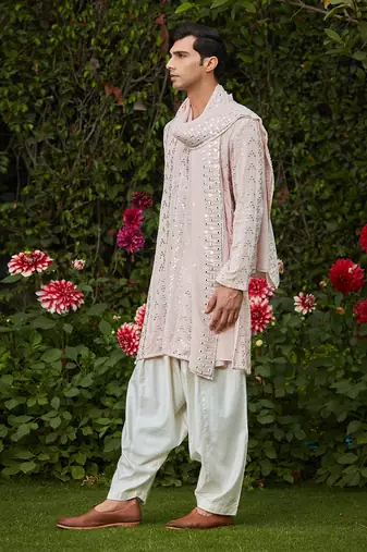 Sarva - Chikankari Kurta Set