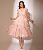 Organza Flare Dress