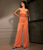 Accordion Pleat Jumpsuit