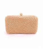 Gold Beaded Clutch