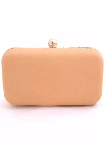 Gold Beaded Clutch