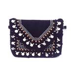 Marble Coin Boho Clutch