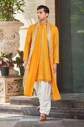 Dhruva - Chikankari Kurta Set