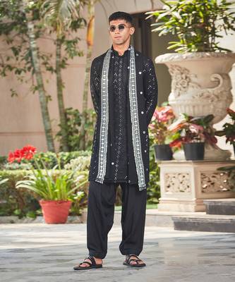 Bhima - Chikankari Kurta Set 1