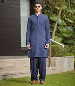 Avasa - Abstract Embroidery Kurta Set
