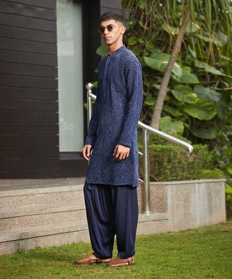 Avasa - Abstract Embroidery Kurta Set 2