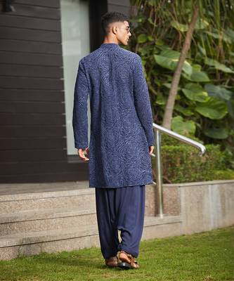Avasa - Abstract Embroidery Kurta Set 3
