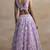 Astonishing Lavender Sequins Embroidered Soft Net Bridal Lehenga