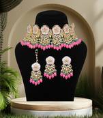 Pink necklace-sets