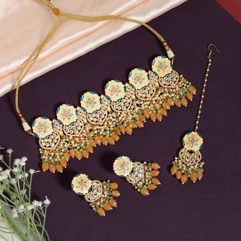 Orange necklace-sets 2