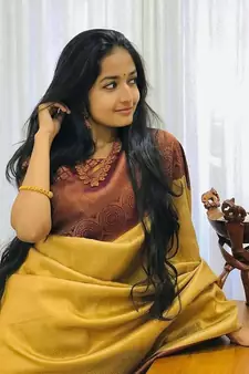 Lemon Yellow color modal Silk With Silver Zari Weaving Sari With Matching Blouse
