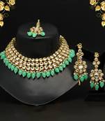 Green necklace-sets